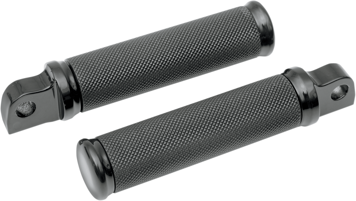 DRAG SPECIALTIES Hotop Designs Foot Pegs - Knurled - Black 1620-0789