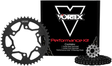 VORTEX Chain and Sprocket Kit - HFRS - Black - Yamaha YZF-R1S CK6468