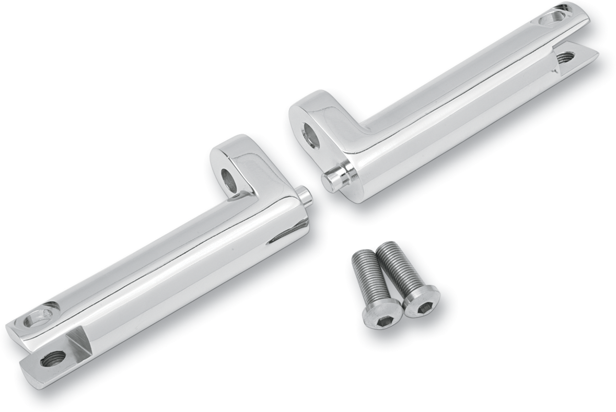 DRAG SPECIALTIES Passenger Foot Peg Mount - Chrome - FLH/FLT 1620-1056