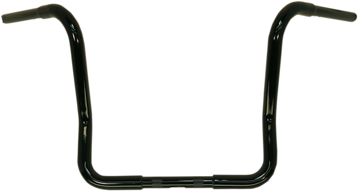 MAGNUM SHIELDING 1-1/4" Caliber Handlebar - Ape Hanger - Bagger - 12" - Black 4HB-0212