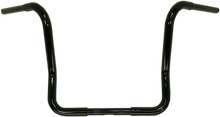 MAGNUM SHIELDING 1-1/4" Caliber Handlebar - Ape Hanger - Bagger - 12" - Black 4HB-0212