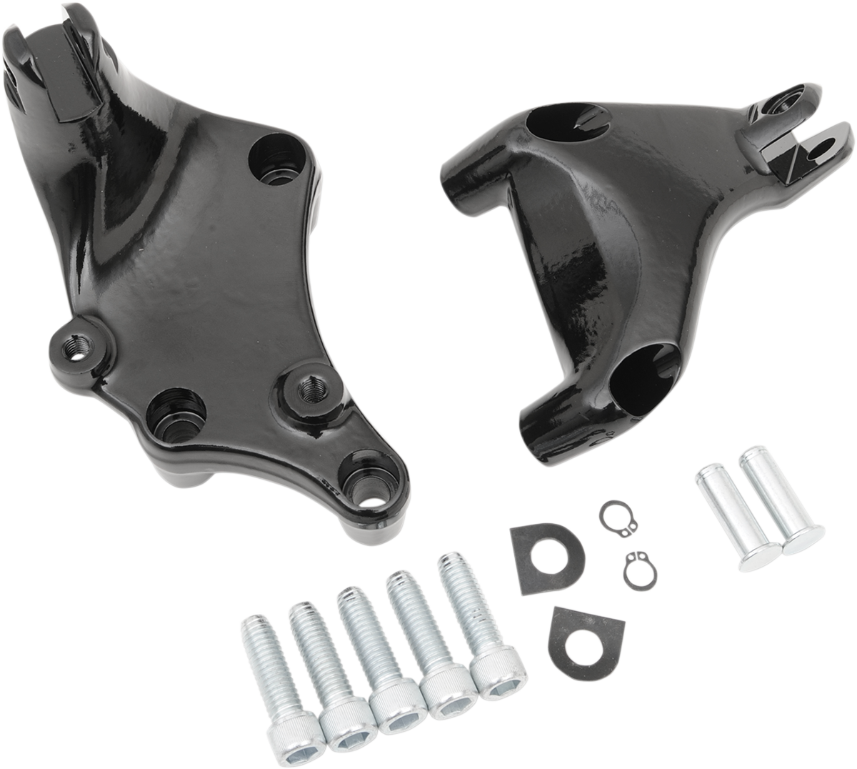 DRAG SPECIALTIES Passenger Peg Mount - Black - XL '14-'22 P17-0412B