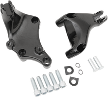 DRAG SPECIALTIES Passenger Peg Mount - Black - XL '14-'22 P17-0412B