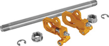 Performance Machine Axle Adjuster Kit - Gold Ano