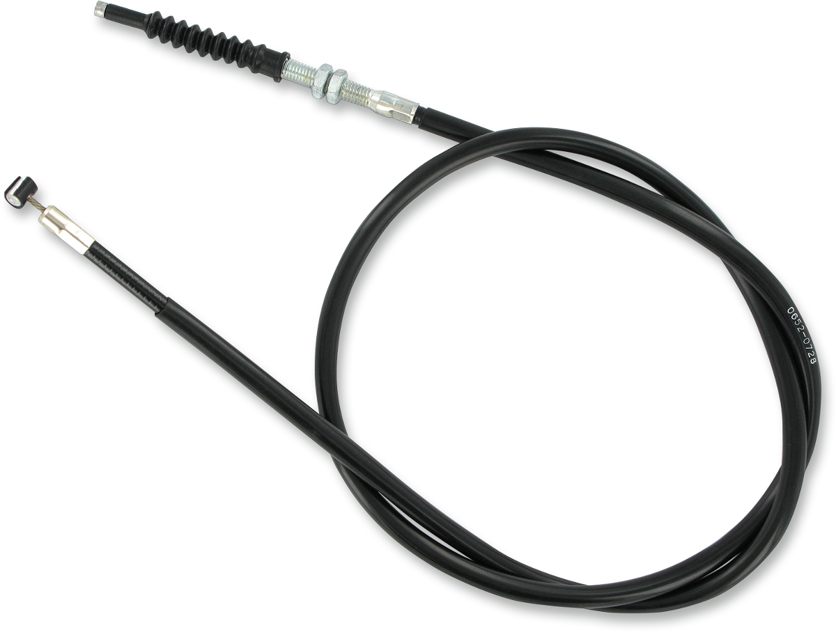 PARTS UNLIMITED Black Vinyl Clutch Cable - Kawasaki 54011-1423