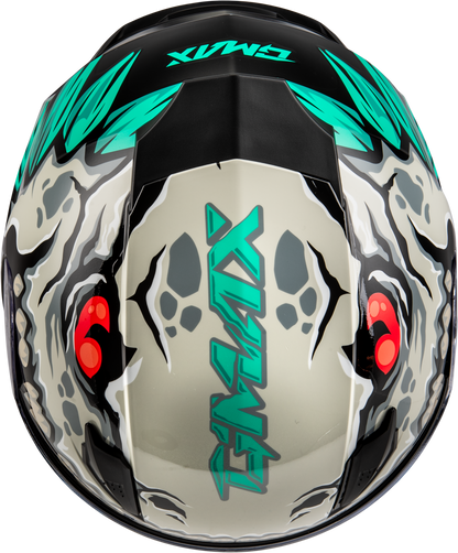 Youth Gm 49y Drax Snow Helmet Silver Yl
