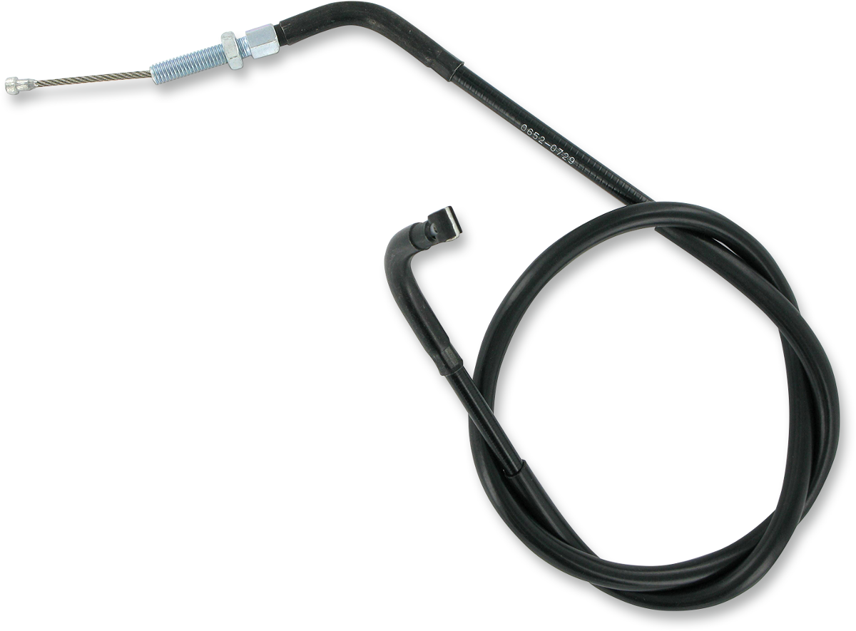 PARTS UNLIMITED Black Vinyl Clutch Cable - Suzuki 58200-29G00