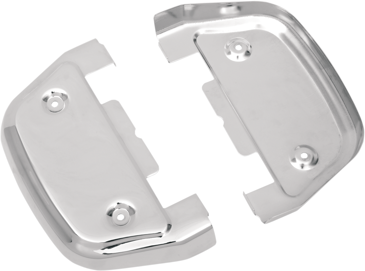 DRAG SPECIALTIES Passenger Floorboard Cover - Chrome - FL P17-0451