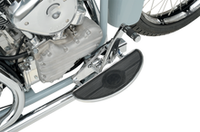 DRAG SPECIALTIES Half-Moon Floorboard - w/o Vibration Inserts - Chrome - FL 17-0418L