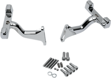 DRAG SPECIALTIES Passenger Footboard Mount - Chrome - Raised P17-0407C