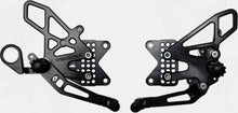 Rear Set Complete Blk Bmw