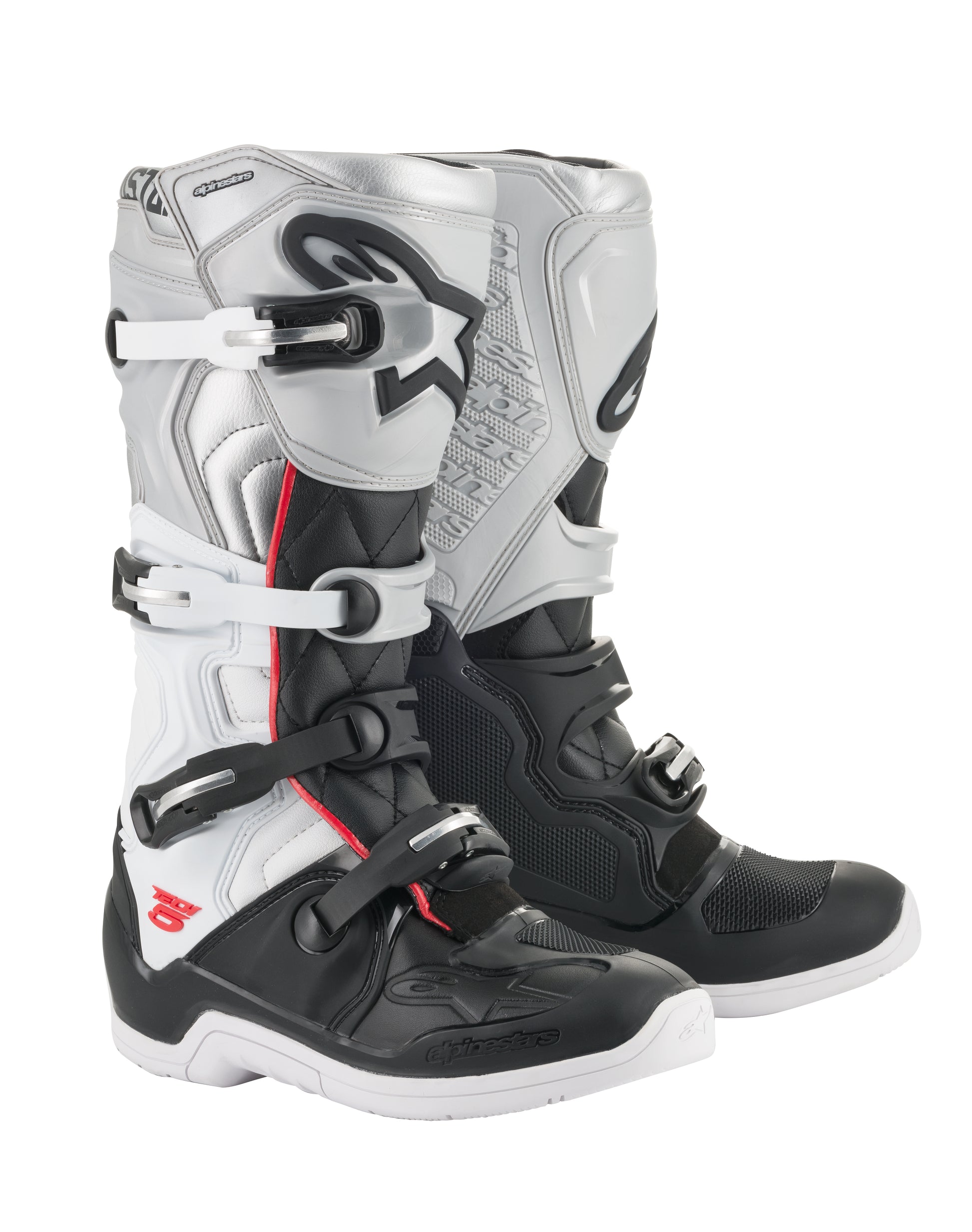 Tech 5 Victory 19 Boots Black/White/Silver Sz 12