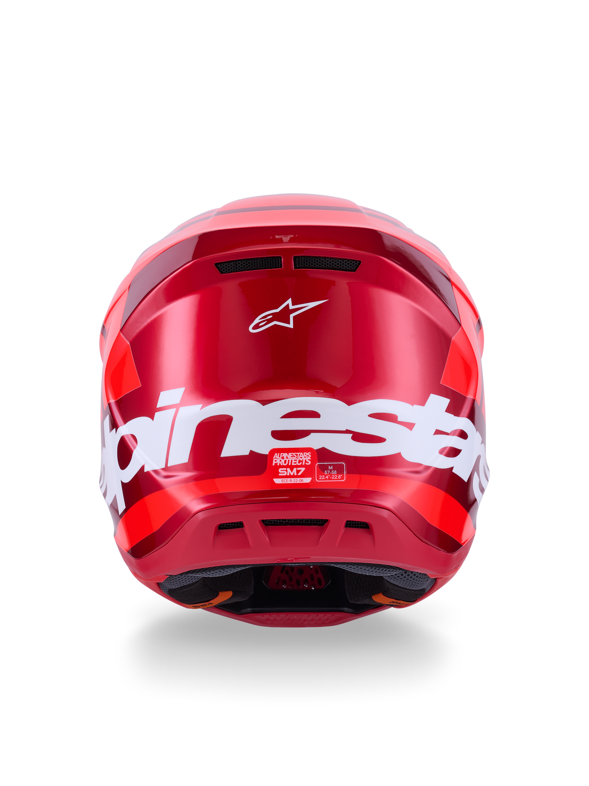 Sm7 Core Helmet Red Glossy Xl
