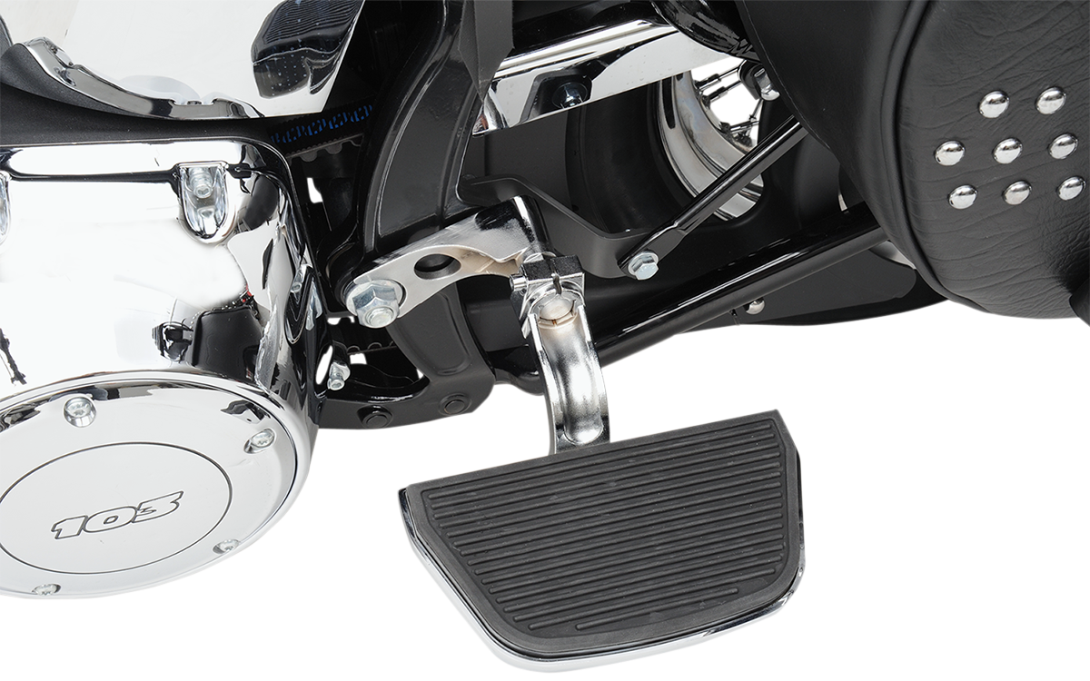 DRAG SPECIALTIES Passenger Floorboard Mount - Chrome - FL/FX P17-0411C