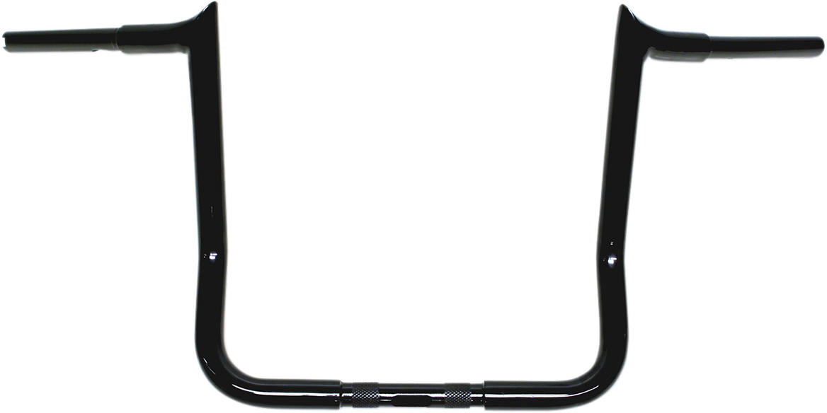 MAGNUM SHIELDING 1-1/4" Viking Handlebar - Bagger - 12" - Black 4HB-0412