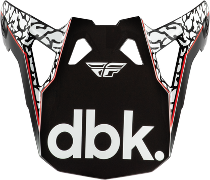 Formula Cp Dbk Visor Black/White/Red Yl Lg