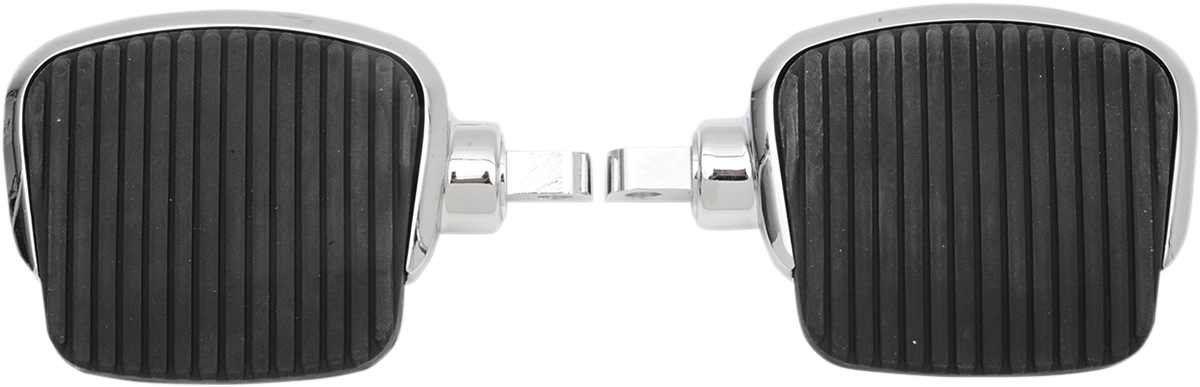 DRAG SPECIALTIES Mini Footboards - Male 4" - Chrome 77510