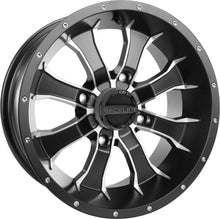 Mamba Wheel 12x7 4/110 2+5 ( 47mm) Blk/Machined