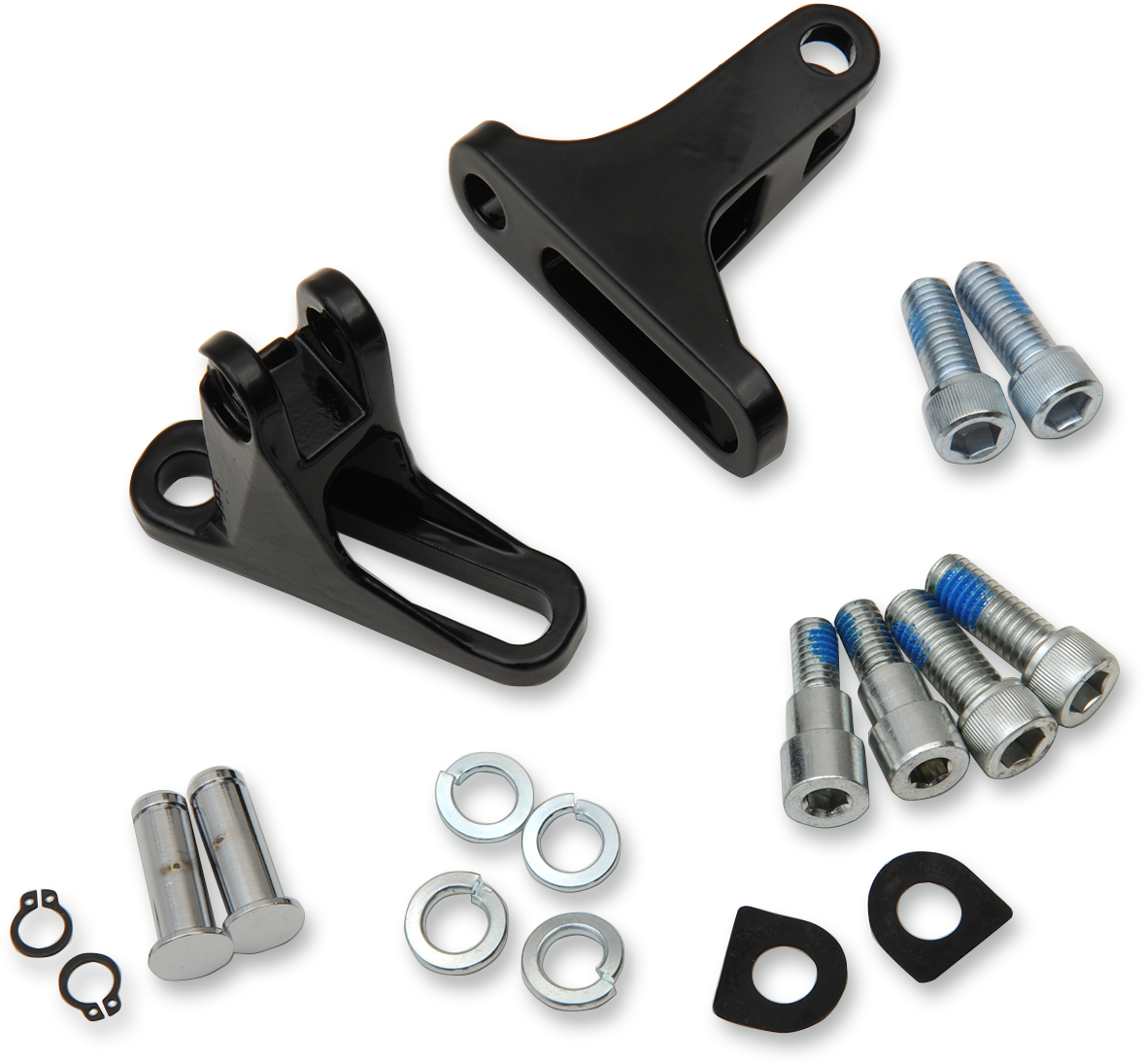 DRAG SPECIALTIES Passenger Foot Peg Mount - Black 77825B