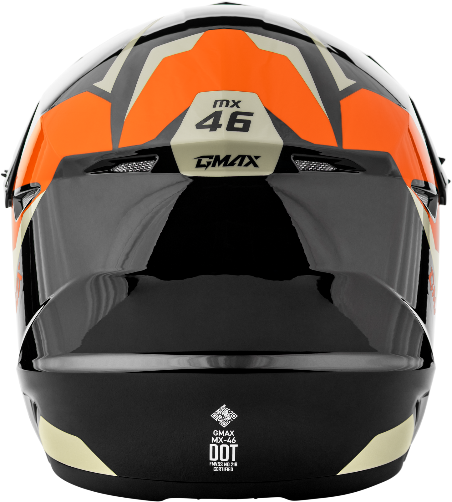 Mx 46 Cyclus Hemet Black/Orange Lg