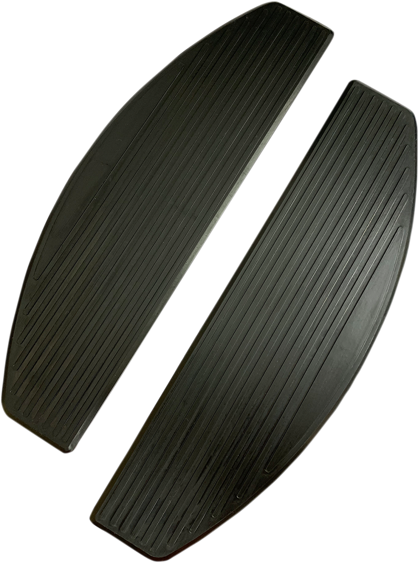 DRAG SPECIALTIES Floorboard Pads - Black - FLHC/FLSL P17-0435-R