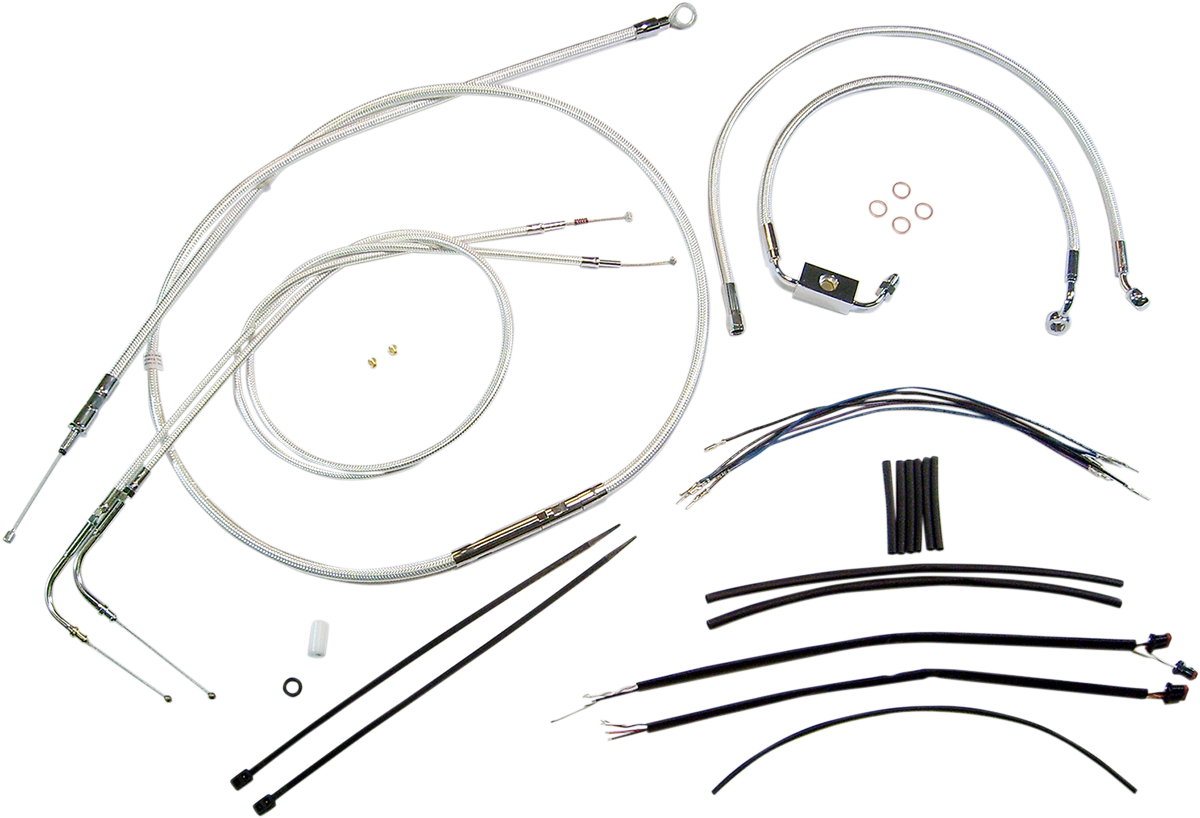 MAGNUM SHIELDING Sterling Chromite II® Designer Handlebar Installation Kit - 12"-14" - '12-'16 FLD 387231