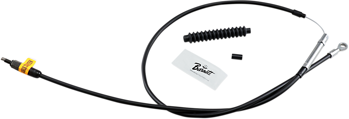BARNETT High-Efficiency Black Vinyl Clutch Cable - +6" Size 101-30-10021-06