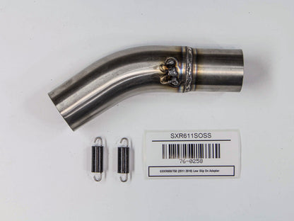 Hindle Suzuki GSXR600 / 750 (11+) Slipon Adapter with Evolution Polished SS Muffler