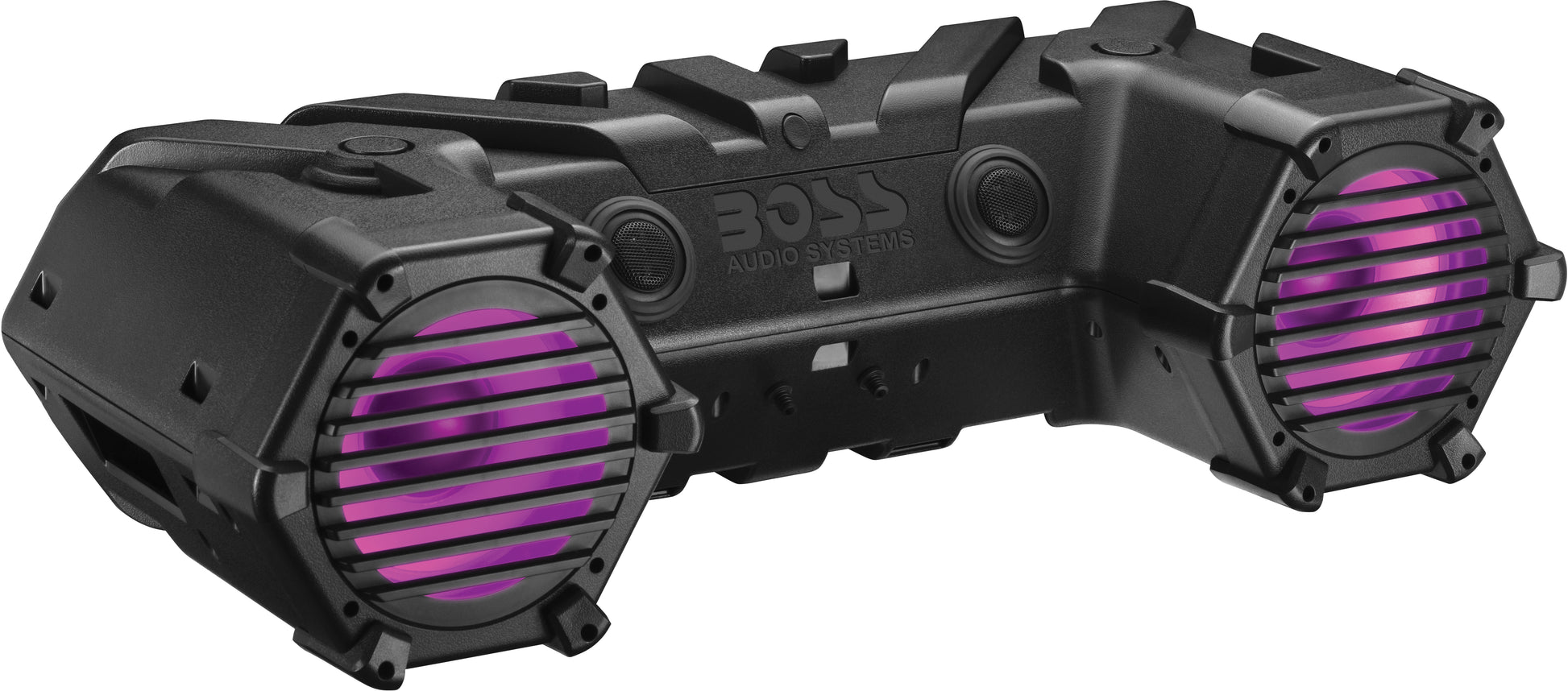 8" Atv Tube With Lighting Lightbar And Rgb Lit Speakers