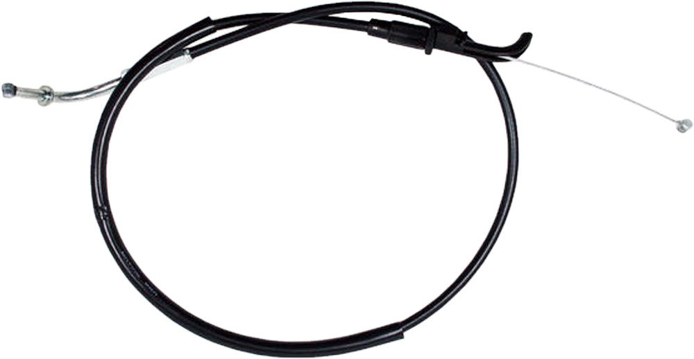 Black Vinyl Throttle Pull Cable
