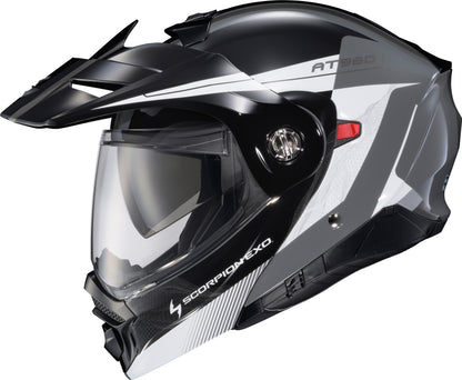 Exo At960 Modular Helmet Topographic 2 Blk/Wht/Grey Xl