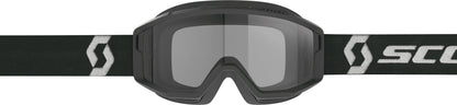 Primal Sand/Dust Goggle Black/White Dark Grey Lens