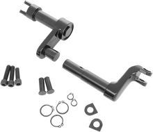 DRAG SPECIALTIES Foot Peg Mount - 2" Extended - Black 056226