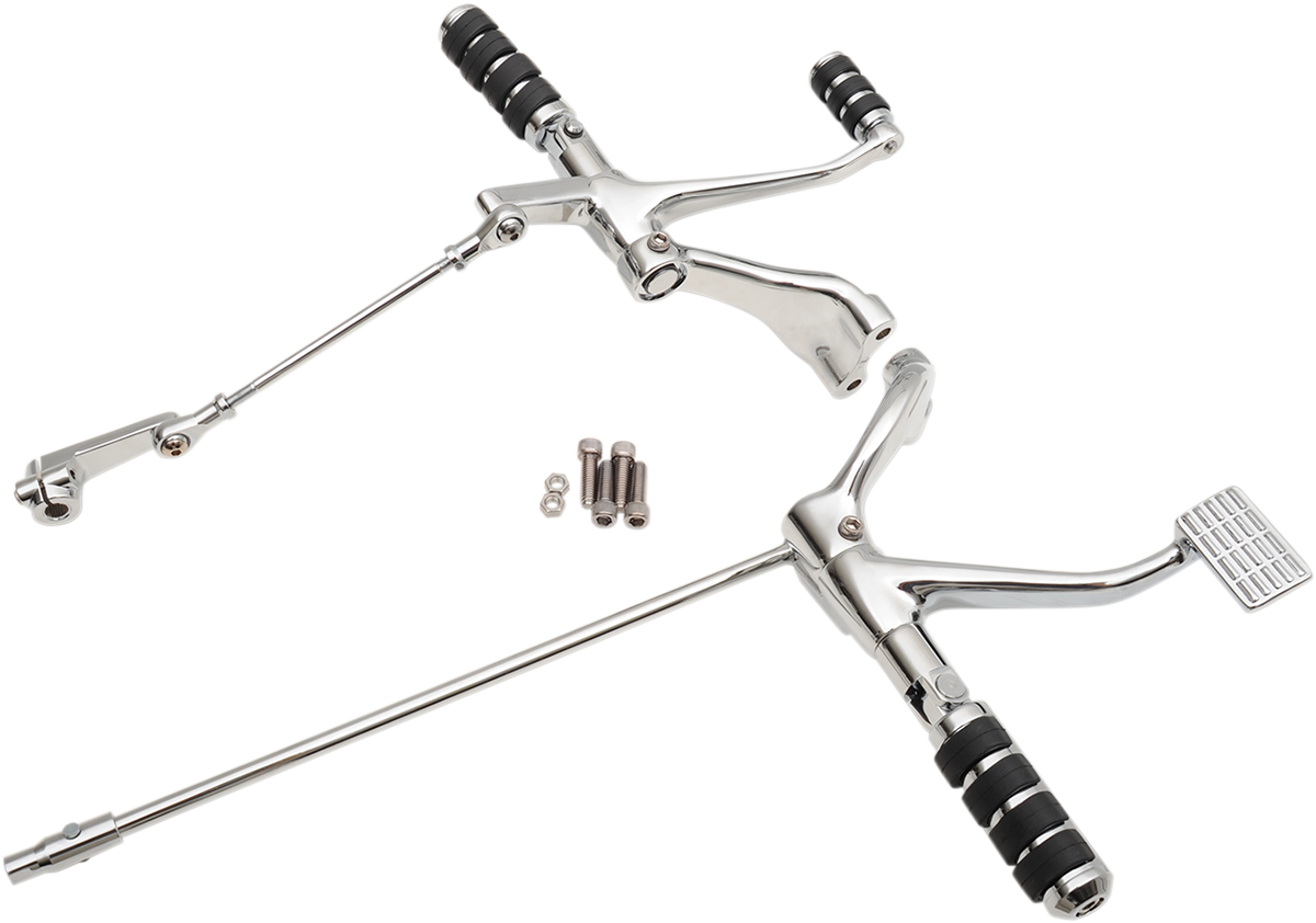 DRAG SPECIALTIES Forward Control - Standard - Chrome - XL 056278