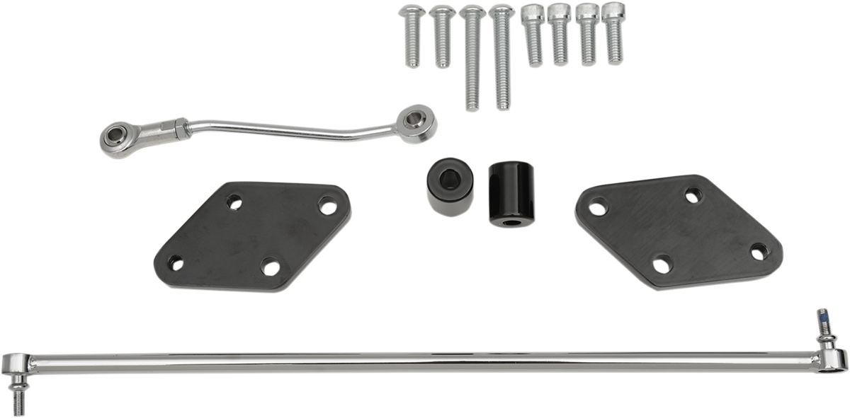DRAG SPECIALTIES Forward Control Relocation Kit - 2" Rearward - XL 77444