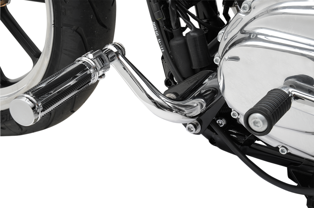 DRAG SPECIALTIES Highway Peg Mount - Black/Chrome - XL 056217