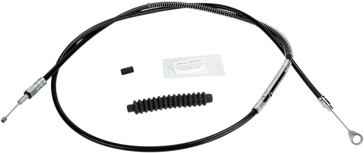 BARNETT High-Efficiency Black Vinyl Clutch Cable - +6" Size 101-30-10005-06