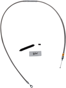 BARNETT High-Efficiency Stainless Steel Clutch Cable for Harley-Davidson - Standard - '89-'06 Touring 102-30-10005HE