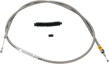 BARNETT High-Efficiency Stainless Steel Clutch Cable for Harley-Davidson - +6" - '93-'03 Dyna 102-30-10006-06
