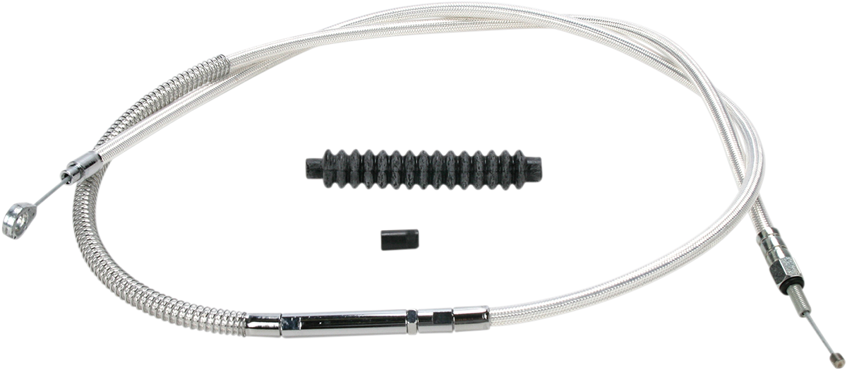 BARNETT High-Efficiency Platinum Series Clutch Cable - +3" - Softail/Dyna 106-30-10007HE3