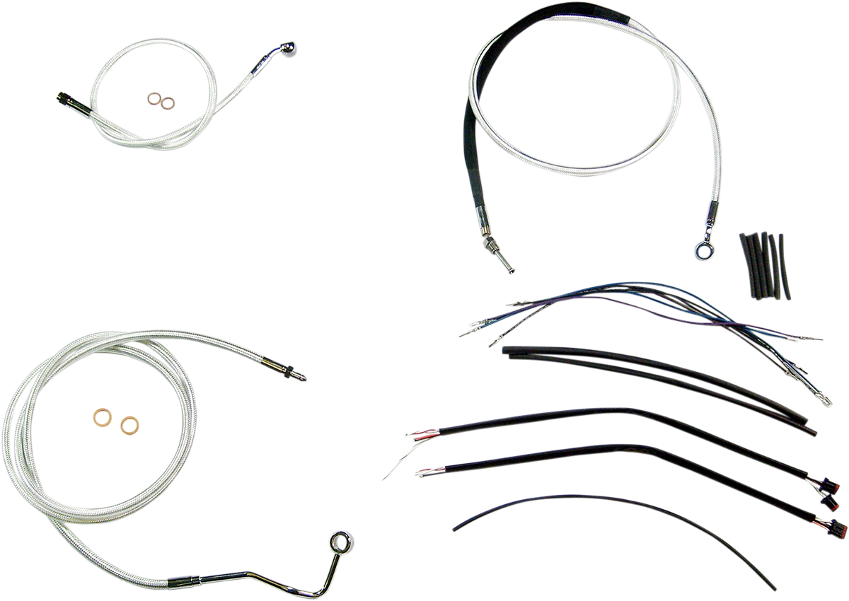 MAGNUM SHIELDING Sterling Chromite II® Upper Handlebar Installation Kit - 15"-17" - '14-'15 FLH 387352