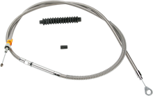 BARNETT High-Efficiency Stainless Steel Clutch Cable for Harley-Davidson - Standard - Dyna/Softail 102-30-10007HE