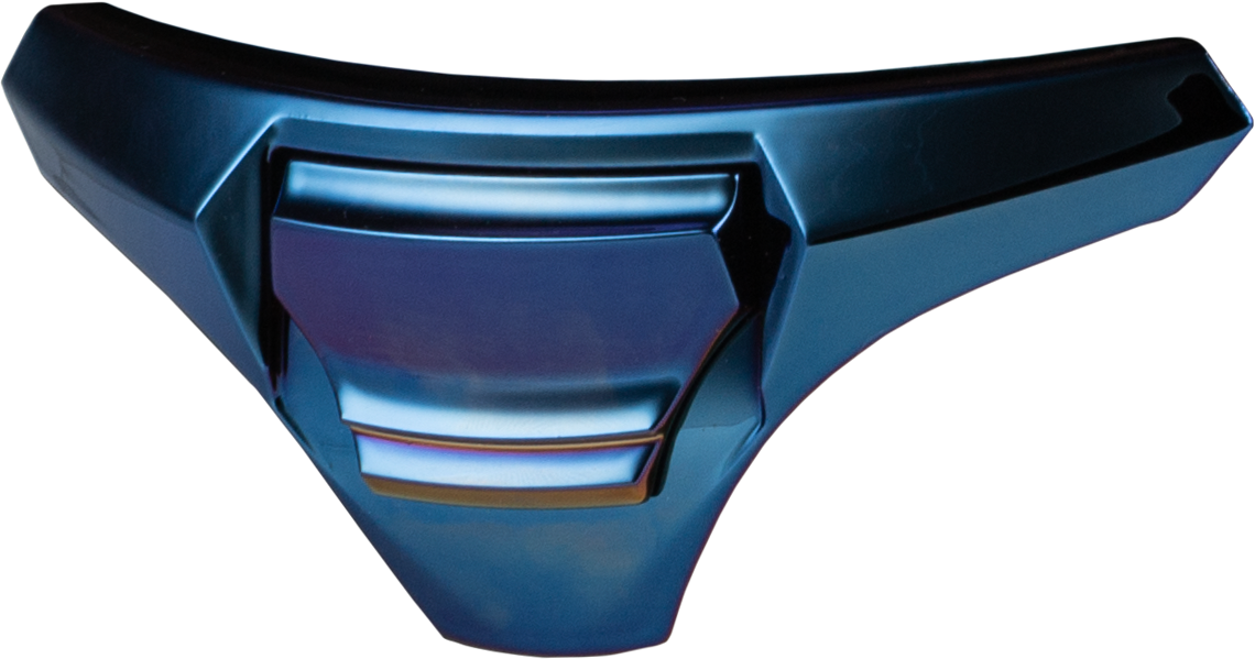 Sentinel Chin Vent Blue Chrome