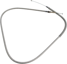 BARNETT High-Efficiency Stainless Steel Clutch Cable for Harley-Davidson - Standard - '86 FXST 102-30-10008HE