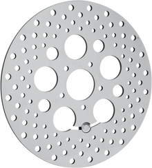 DRAG SPECIALTIES Drilled Brake Rotor - Front - 11.8" - Touring/Trike B06-0188ASP