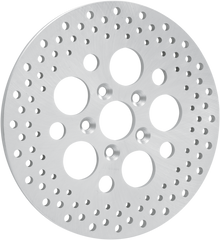 DRAG SPECIALTIES Drilled Brake Rotor - Rear - 11.875" - Touring 06-0177A