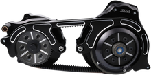 BELT DRIVES LTD. Open Belt Drive - 2" - Black - '07-'16 Big Twins TC2PBH-2-B