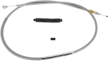 BARNETT High-Efficiency Stainless Steel Clutch Cable for Harley-Davidson - Standard - Softail/FXR 102-30-10012HE