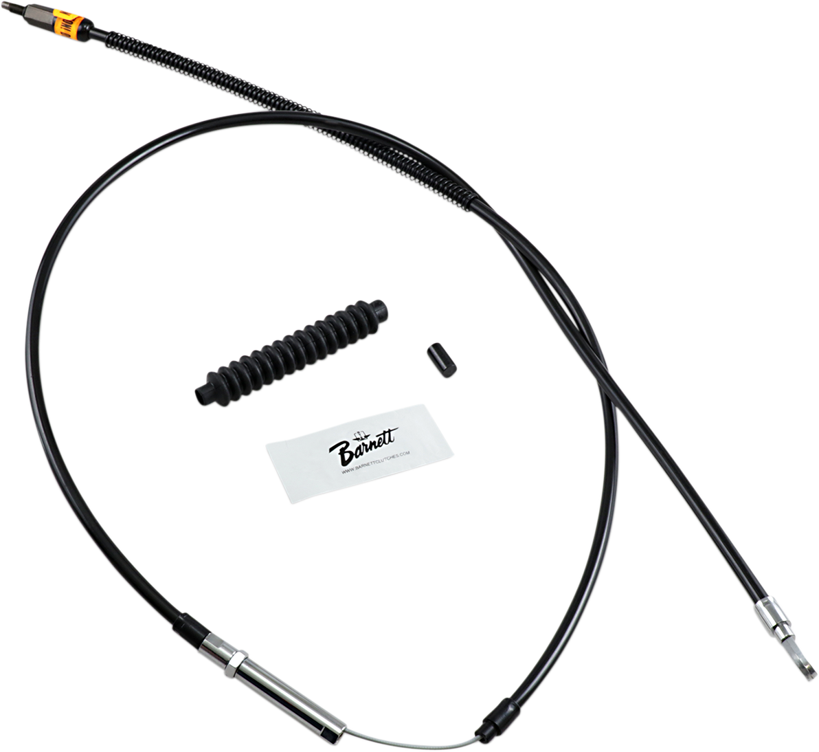 BARNETT High-Efficiency Black Vinyl Clutch Cable - +6" Size 101-30-10032-06