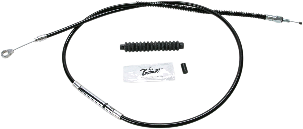 BARNETT High-Efficiency Black Vinyl Clutch Cable - +6" Size 101-30-10035-06
